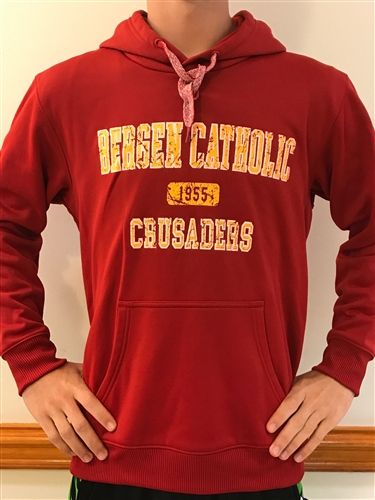 Sport Tek Distressed Hooded Sweatshirt