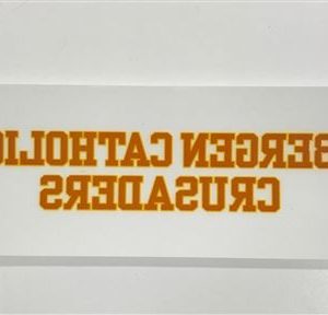 Bergen Catholic Crusaders Window Decal
