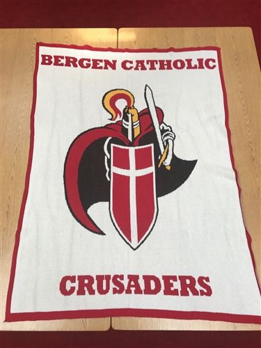 Bergen Catholic Woven Blanket