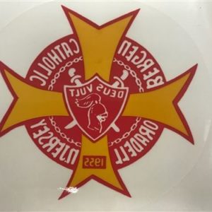 Bergen Crest Window Sticker