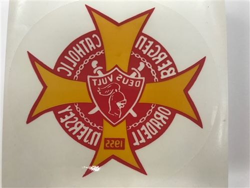 Bergen Crest Window Sticker