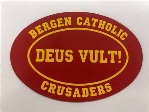 Deus Vult! Car Magnet
