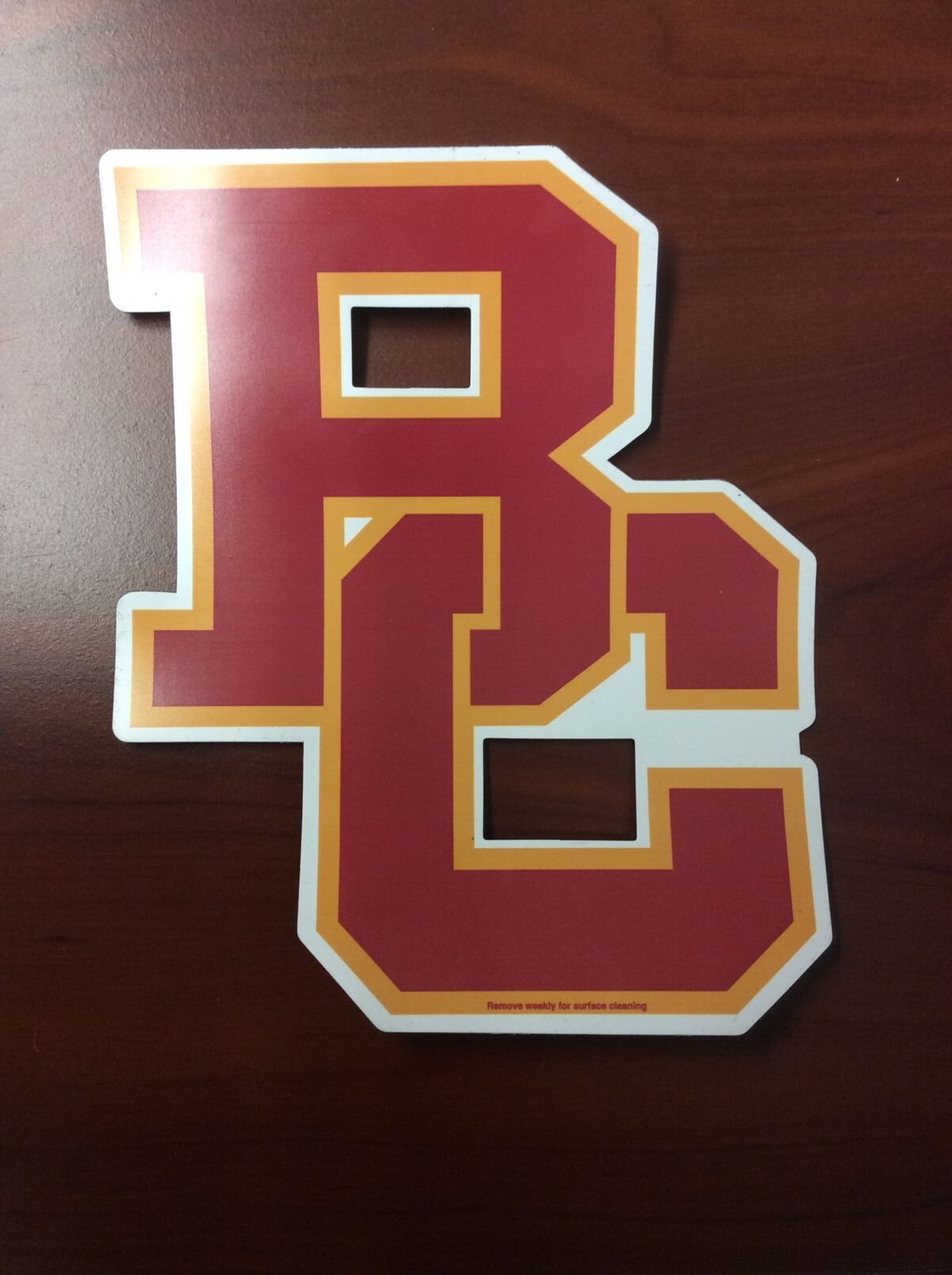 Interlocking BC Car Magnet